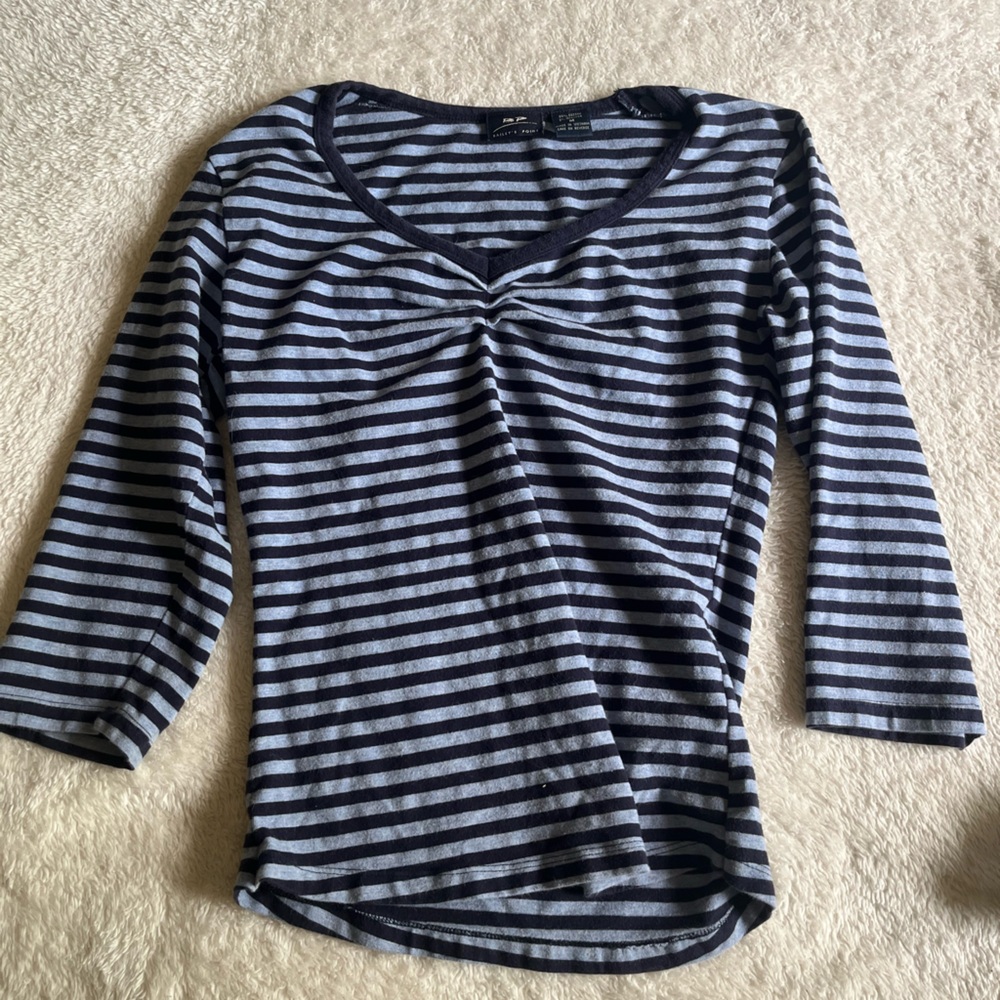 bailey’s point striped shirt